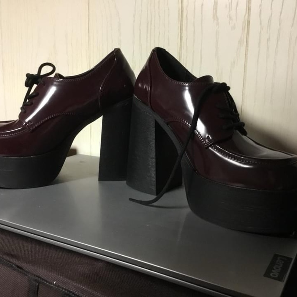Madden girl drummen chunky heels